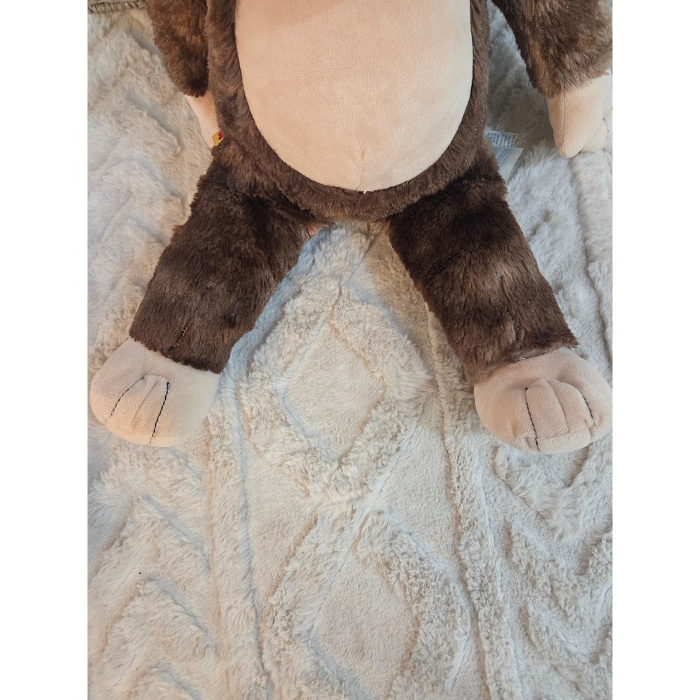 Build-A-Bear Workshop Brown Monkey Plush Stuffed Animal Toy - Picture 4 of 7